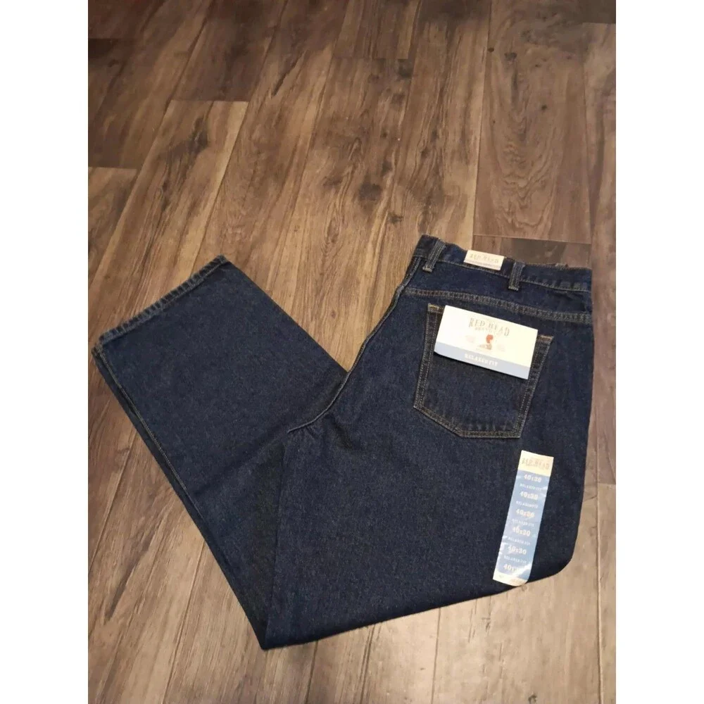 Red Head NWT Dark Blue Jeans Mens Sz 40×30